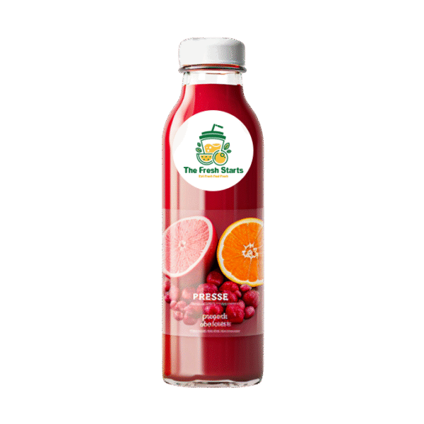 Mockup Bottle Red